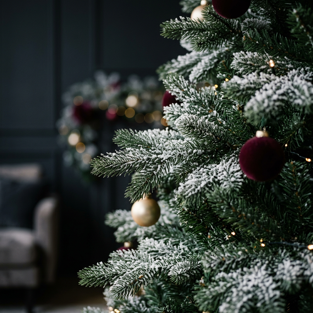 PVC o PE: la differenza che rende un albero di Natale davvero vero