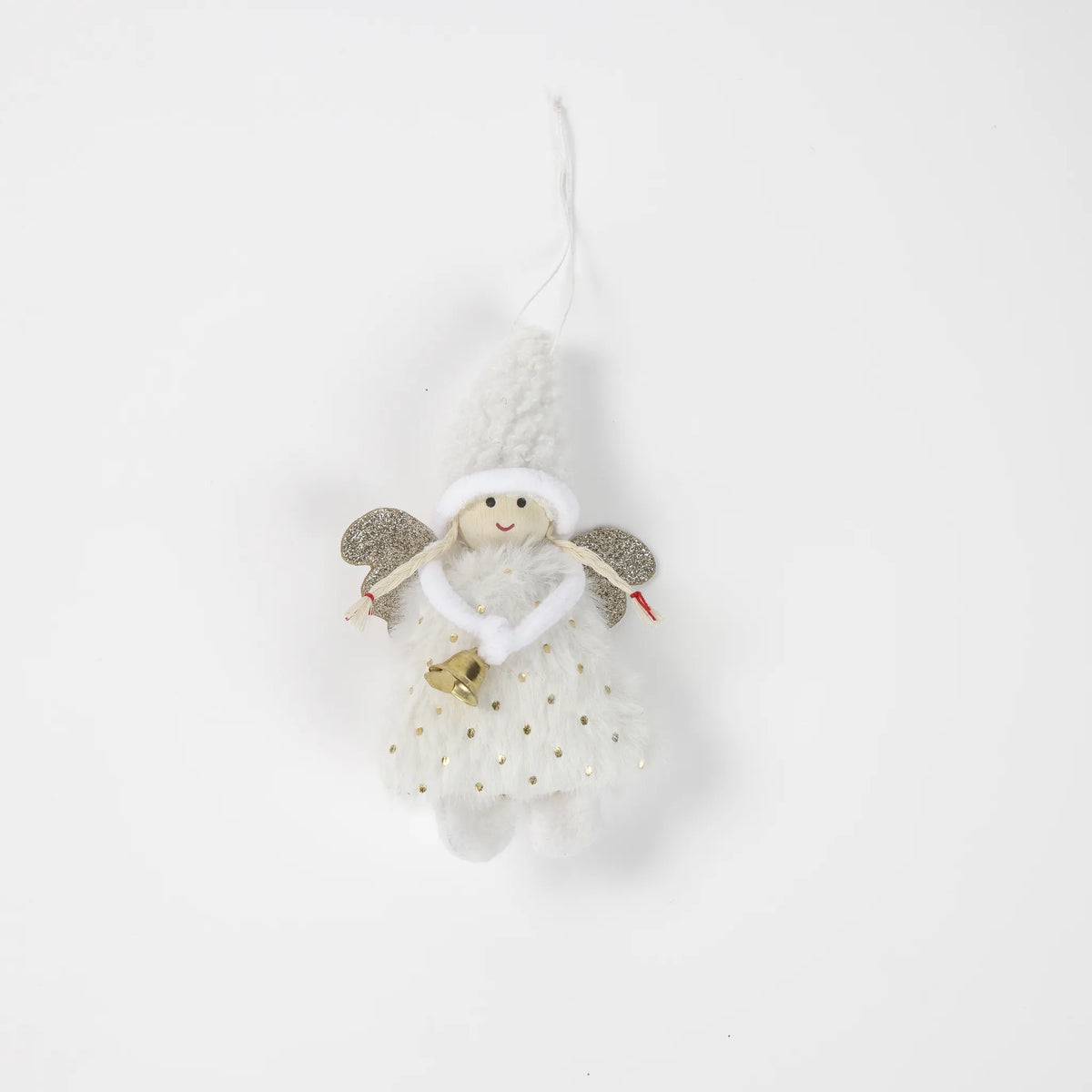Angelo di Natale da appendere, 13 cm – decorazioni per albero di Natale Merry Worlds, foto 2