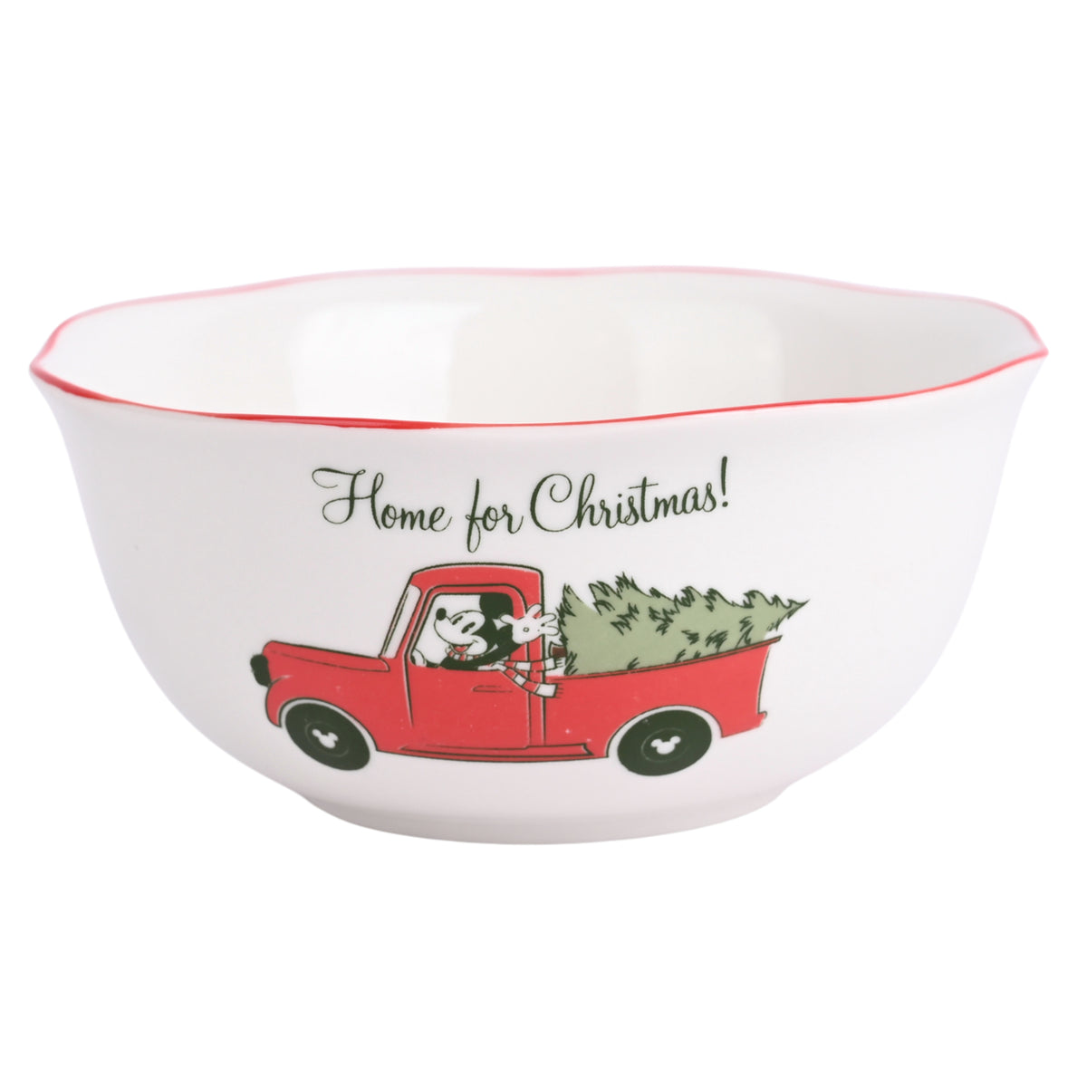 Ciotola Topolino "Home For Christmas" – decorazioni natalizie di design Merry Worlds