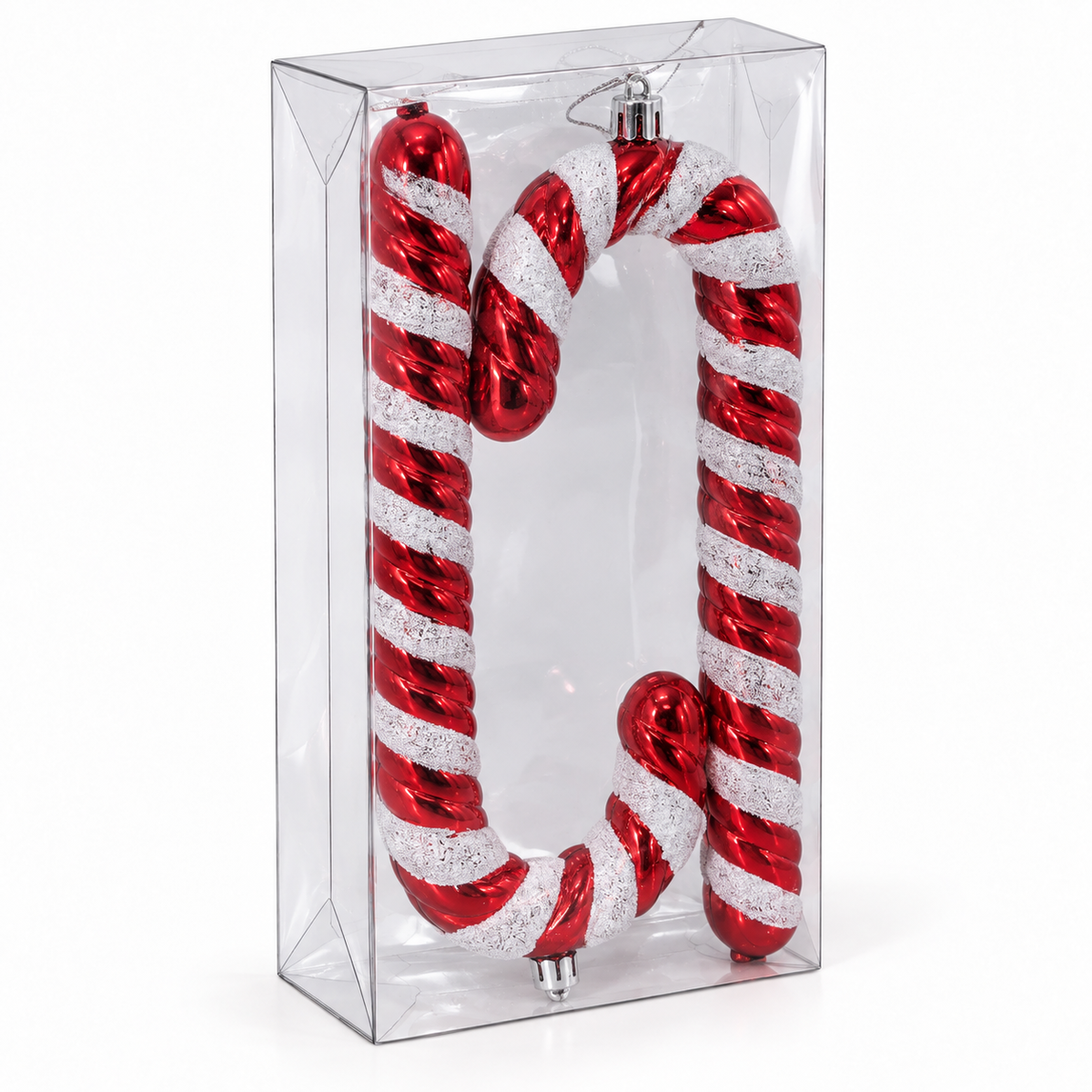 Decorazioni di Natale 2 Bastoncini di Zucchero, 26 cm – decorazioni per albero di Natale Merry Worlds