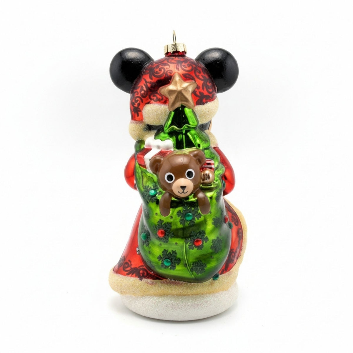Topolino Vestito da Babbo Natale – Decorazione Natalizia Disney Originale