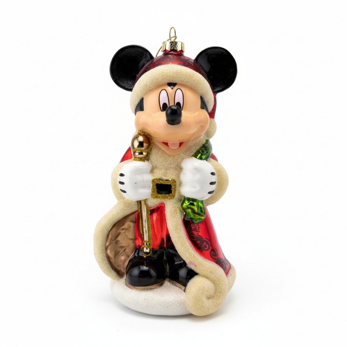 Topolino Vestito da Babbo Natale – Decorazione Natalizia Disney Originale