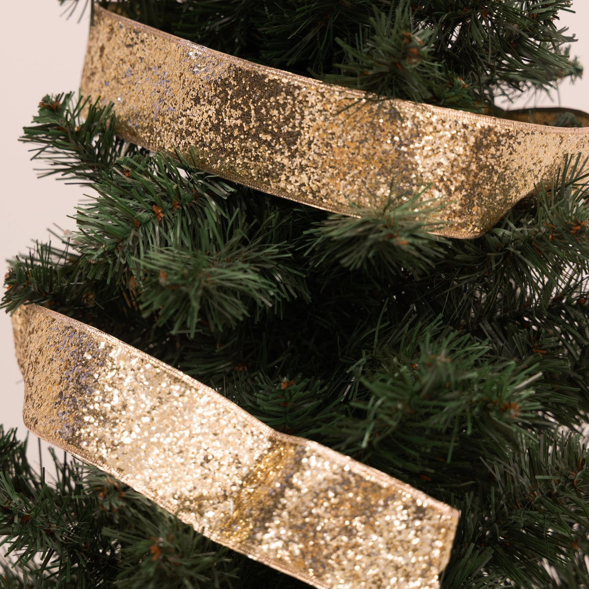 Nastro natalizio oro glitterato – nastri natalizi Merry Worlds