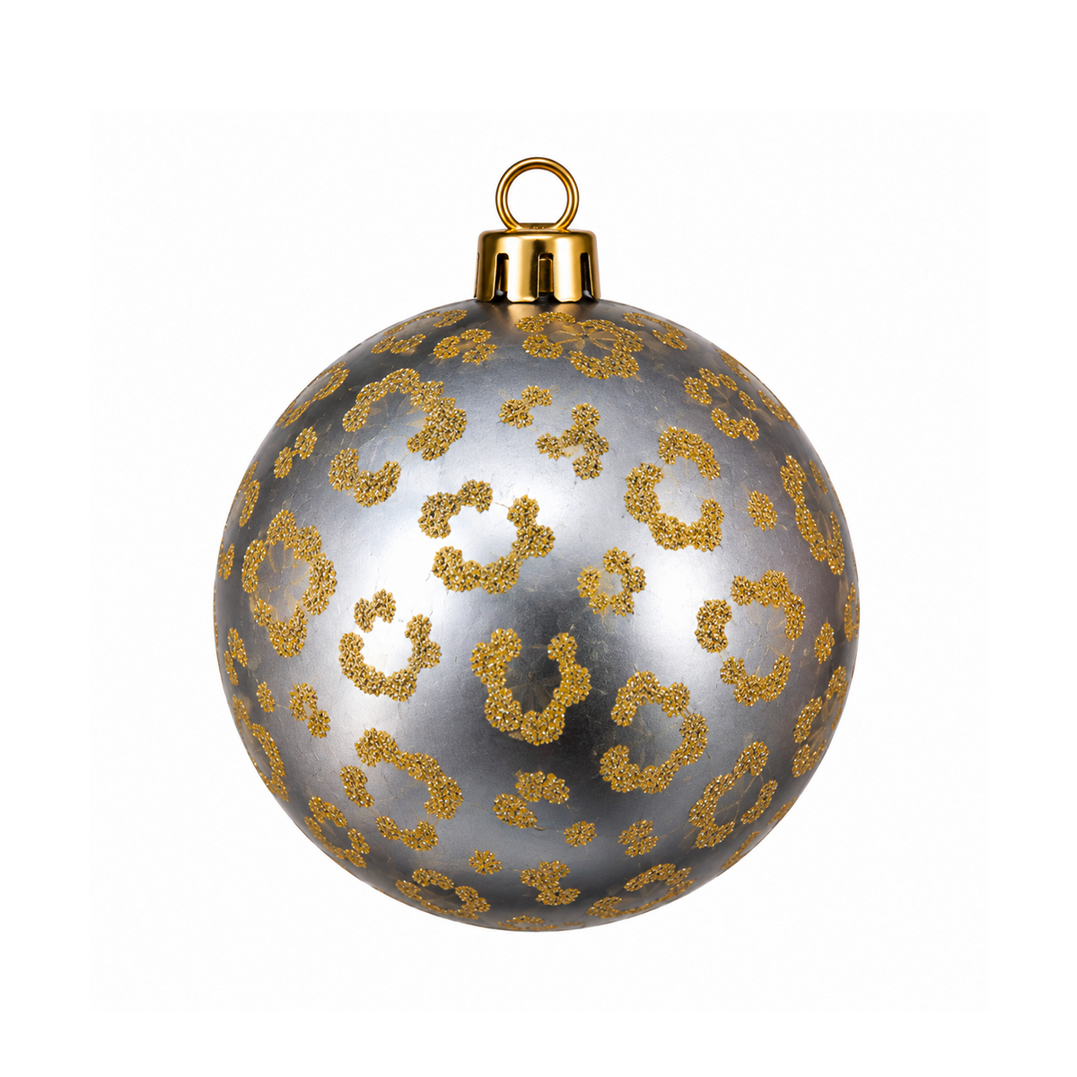 Set 12 palline di Natale infrangibile con macchie leopardate, 8 cm – decorazioni per albero di Natale Merry Worlds, foto 2