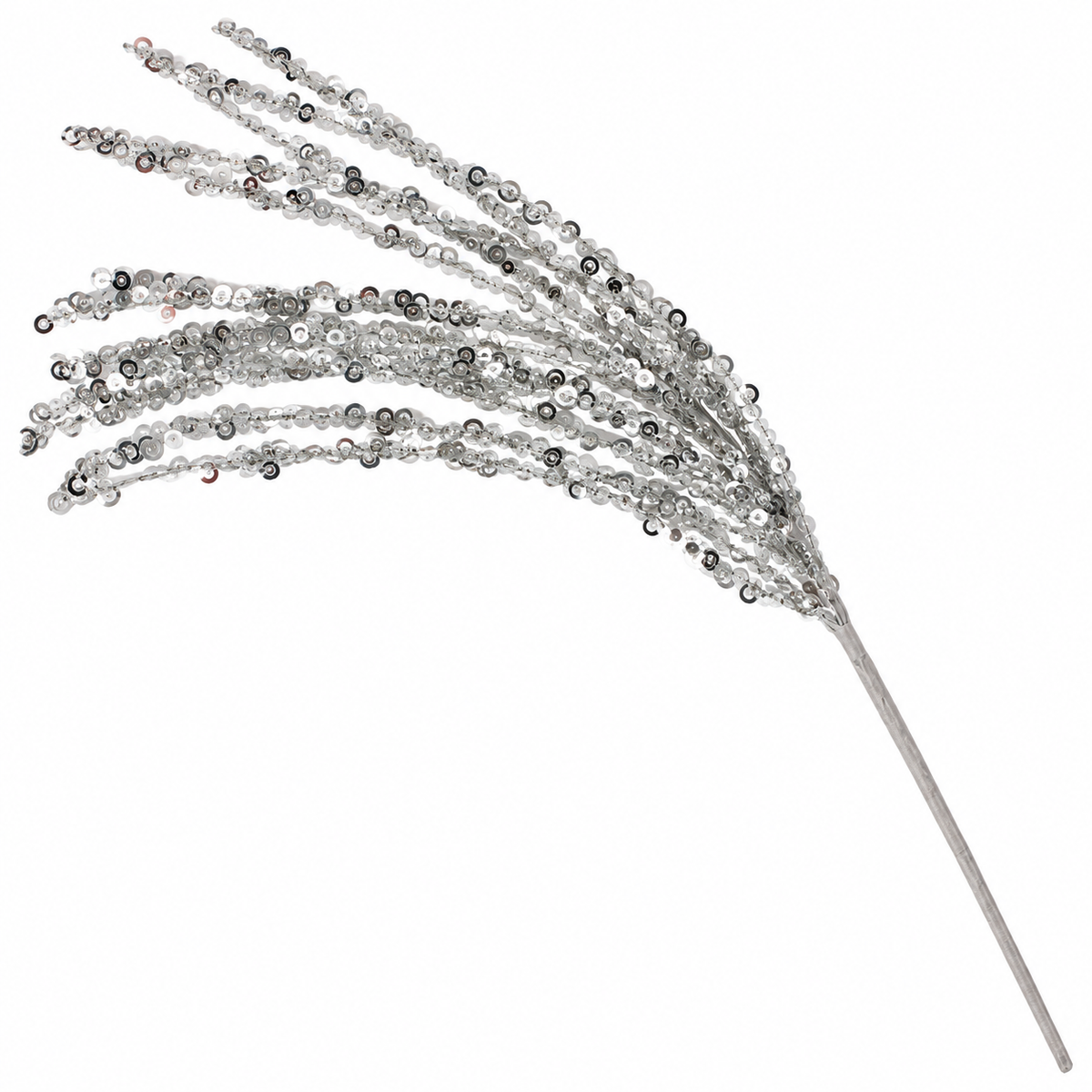 Ramo filante natalizio con glitter, 60 cm – decorazioni natalizie di lusso Merry Worlds, foto 7