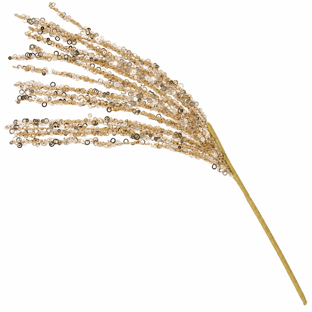 Ramo filante natalizio con glitter, 60 cm – decorazioni natalizie di design Merry Worlds, foto 8