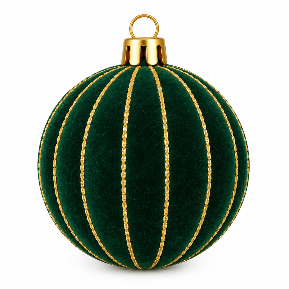 Set 12 palline di Natale in velluto con decoro argento, 8 cm – decorazioni per albero di Natale Merry Worlds, foto 2