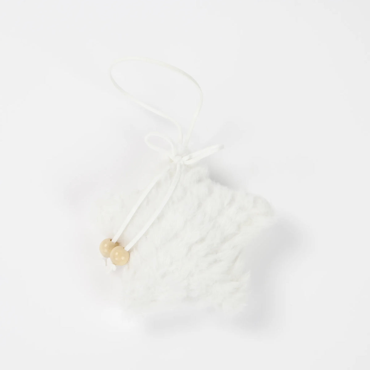 Stella di lana da appendere, 10 cm – ornamenti natalizi Merry Worlds