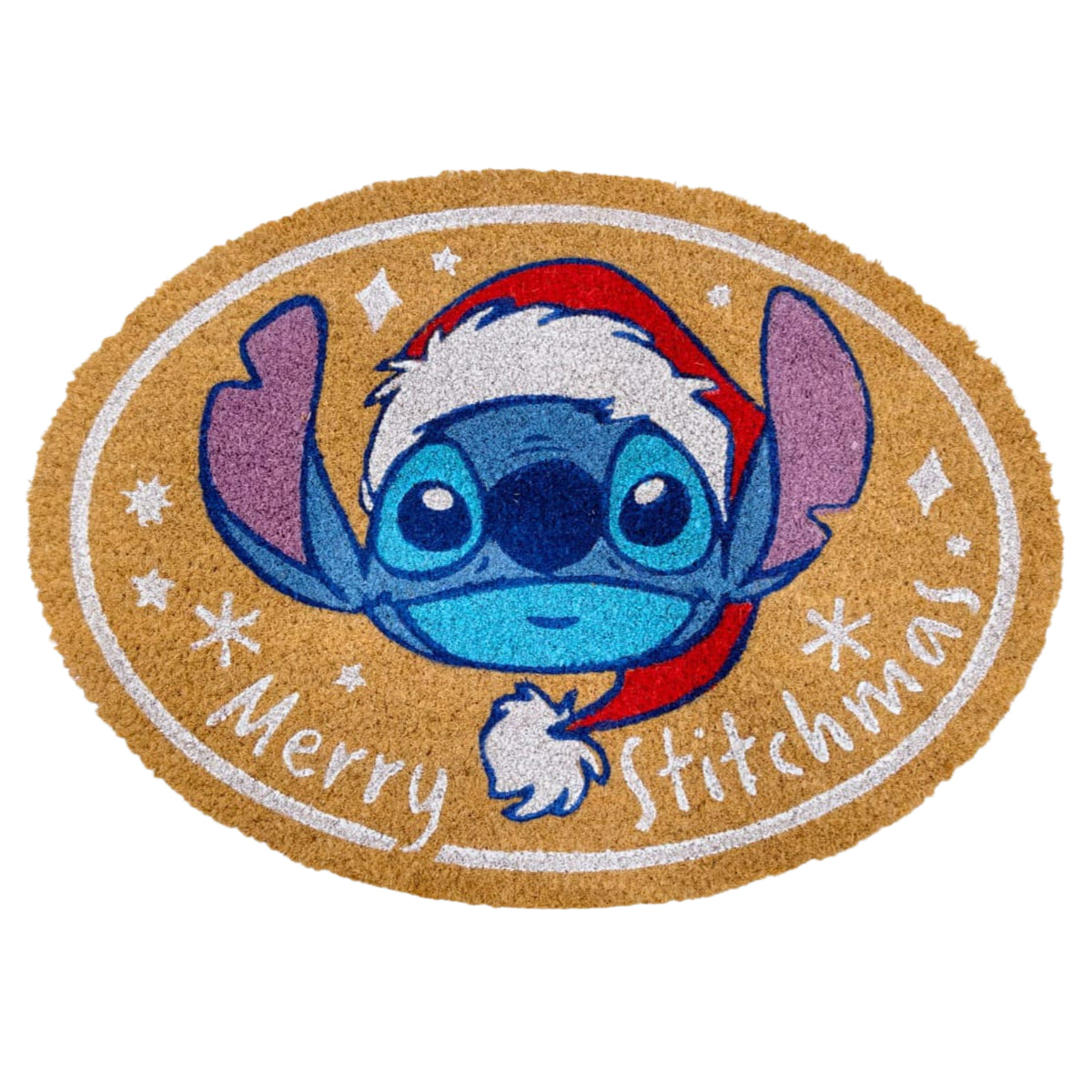 Zerbino Ovale Stitch "Merry Stitchmas" – decorazioni natalizie di design Merry Worlds