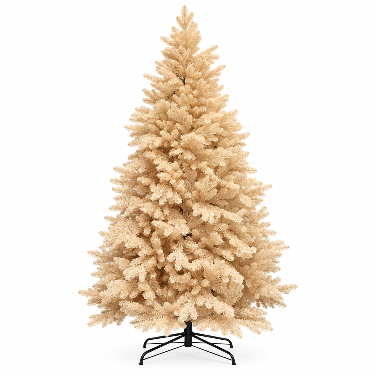 Abete Alpino Elite PE Blush Champagne rosa champagne – albero di Natale artificiale realistico Merry Worlds