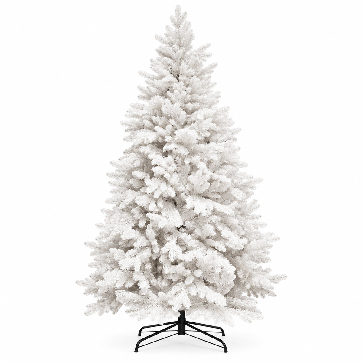 Abete Classico Elite PE, Elegante Albero di Natale Bianco – albero di Natale artificiale realistico Merry Worlds
