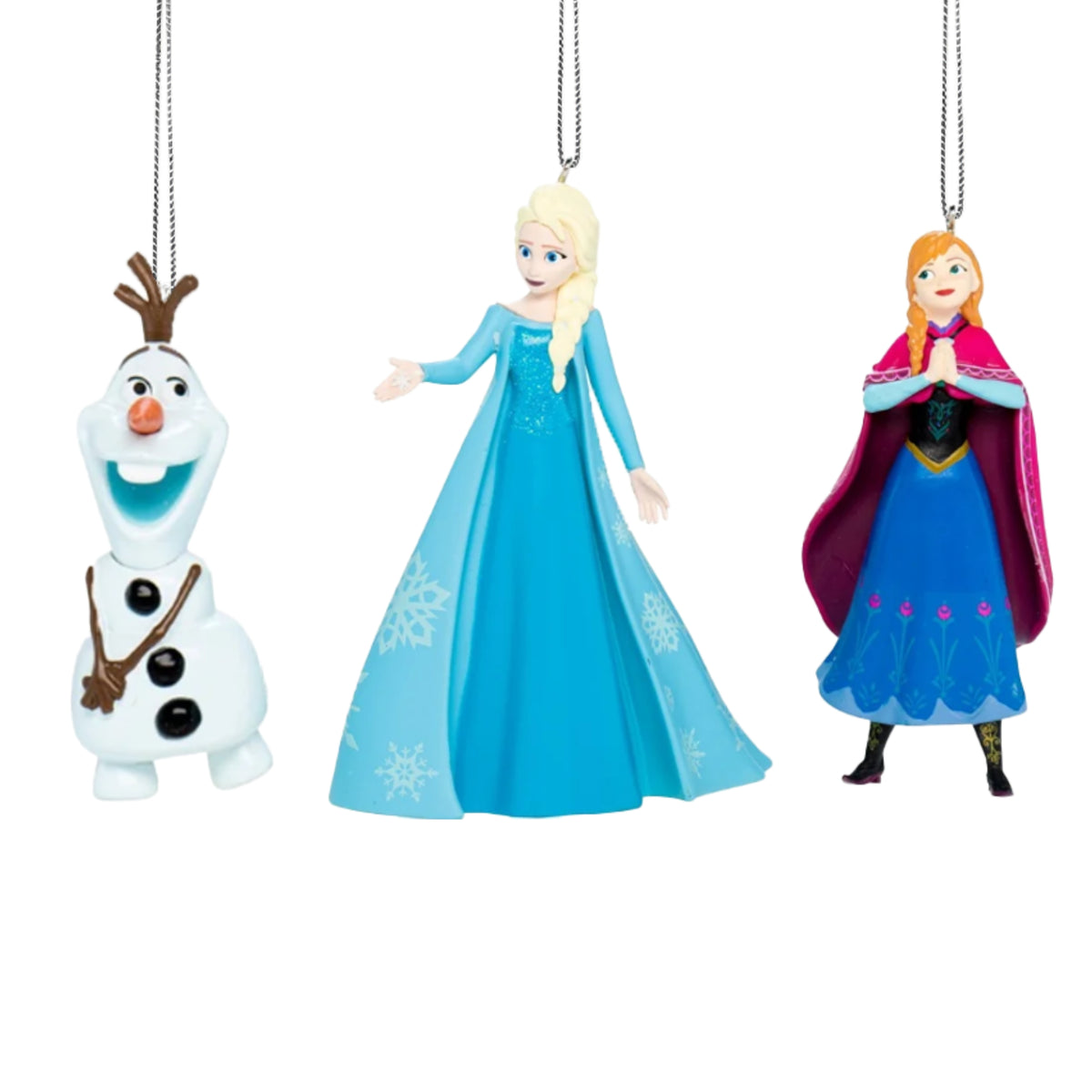 Addobbo Natalizio 3D Frozen, 3 modelli assortiti – decorazioni per albero di Natale Merry Worlds
