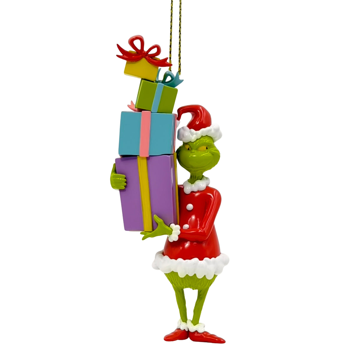 Addobbo Natalizio 3D Grinch con Regali – decorazioni per albero di Natale Merry Worlds