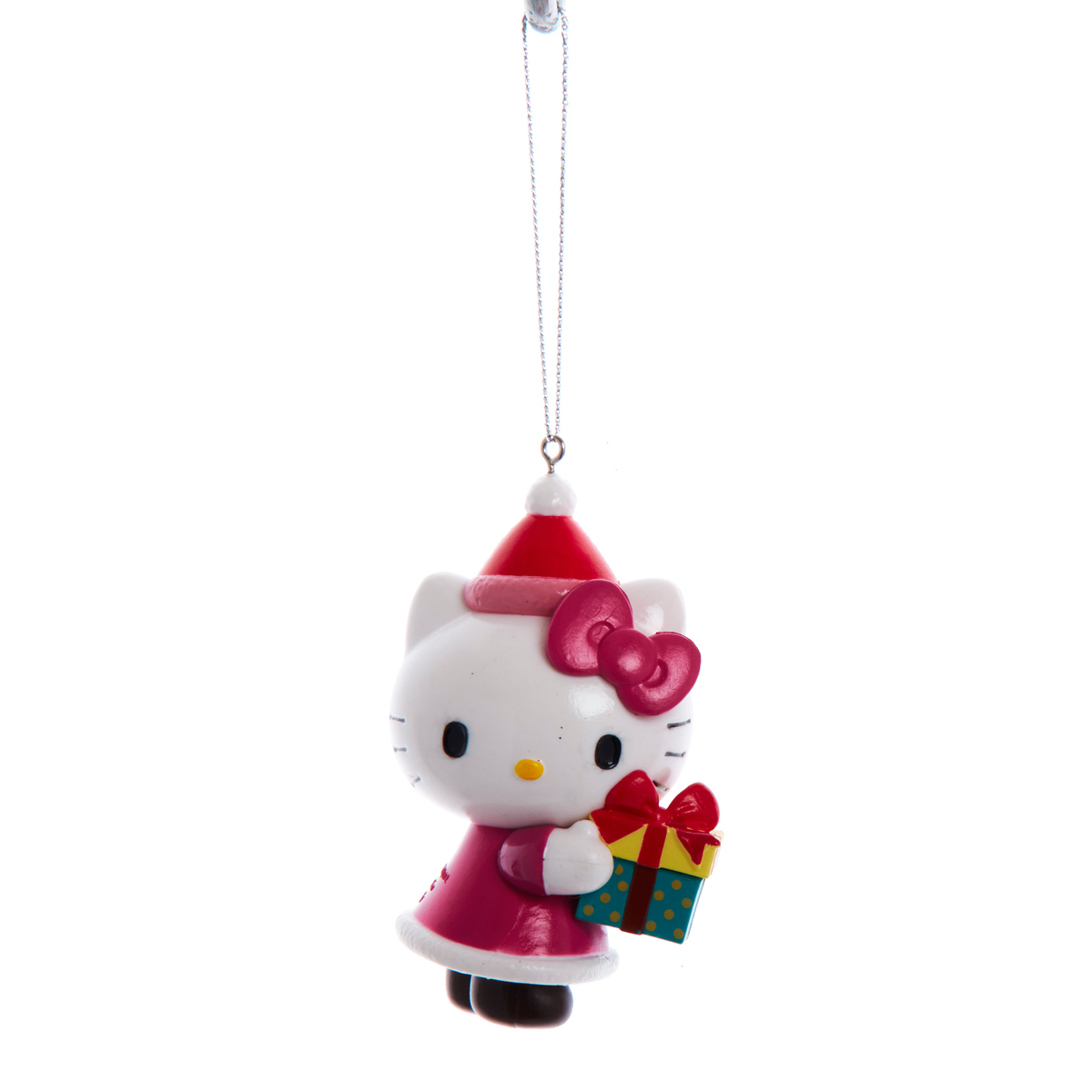 Addobbo Natalizio 3D Hello Kitty, Hello Kitty con Regalo – ornamenti natalizi Merry Worlds, foto 2