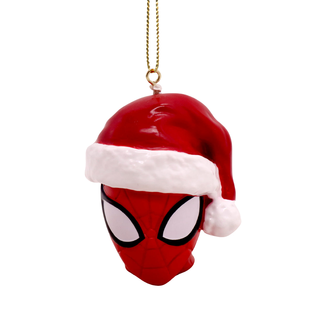 Addobbo Natalizio 3D Volto Spider-Man – decorazioni per albero di Natale Merry Worlds