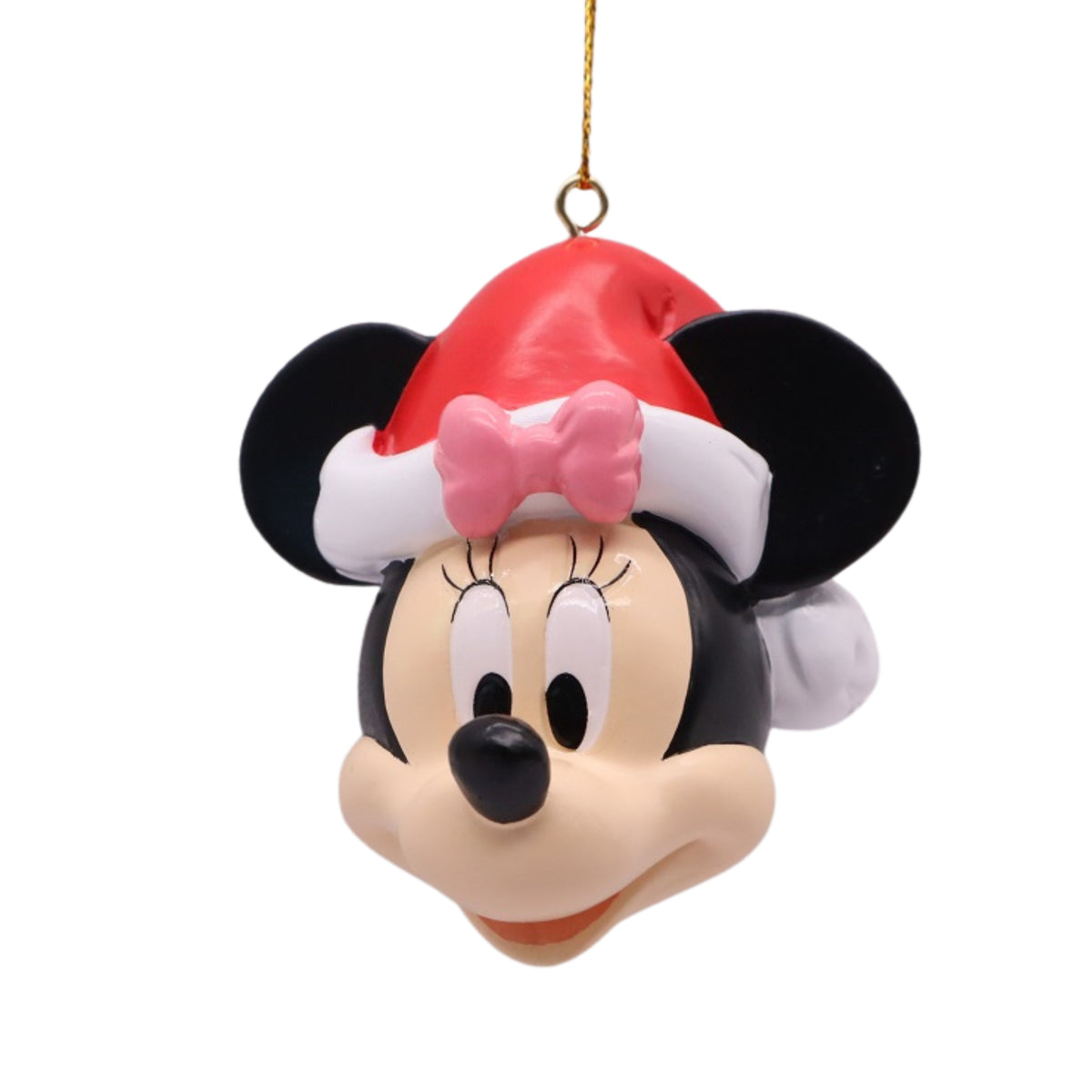 Addobbo Natalizio 3D Volto Topolino e Minnie, Minnie – ornamenti natalizi Merry Worlds, foto 2