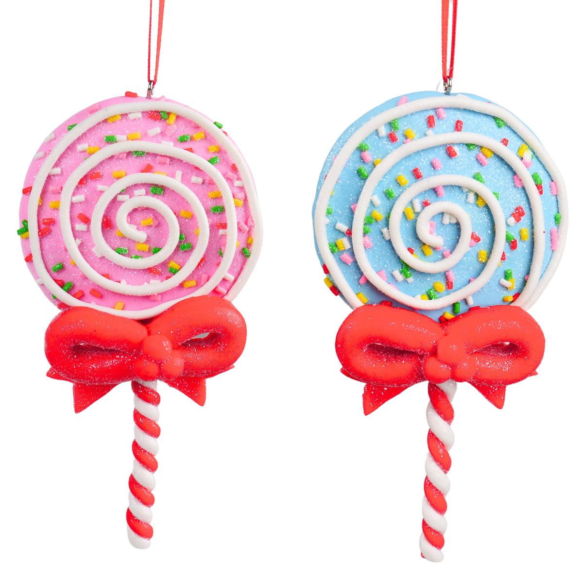 Addobbo natalizio lecca-lecca in pasta, 13 cm – ornamenti natalizi Merry Worlds