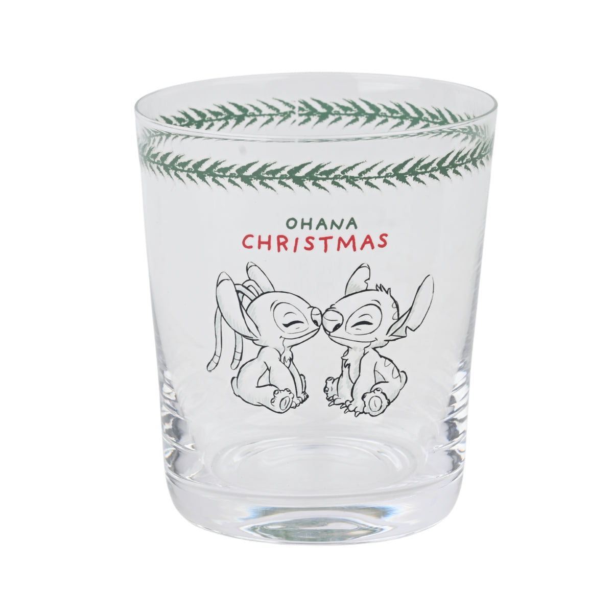 Bicchiere medio Stitch di Natale – decorazioni natalizie di design Merry Worlds