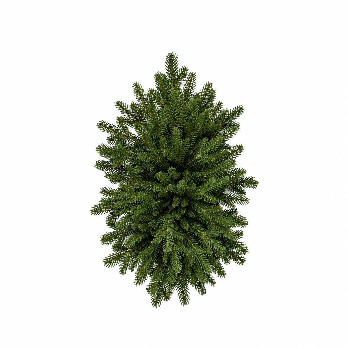 Centrotavola di Natale artificiale iperrealistico con rametti di pino a goccia, 72 cm – centrotavola natalizio Merry Worlds