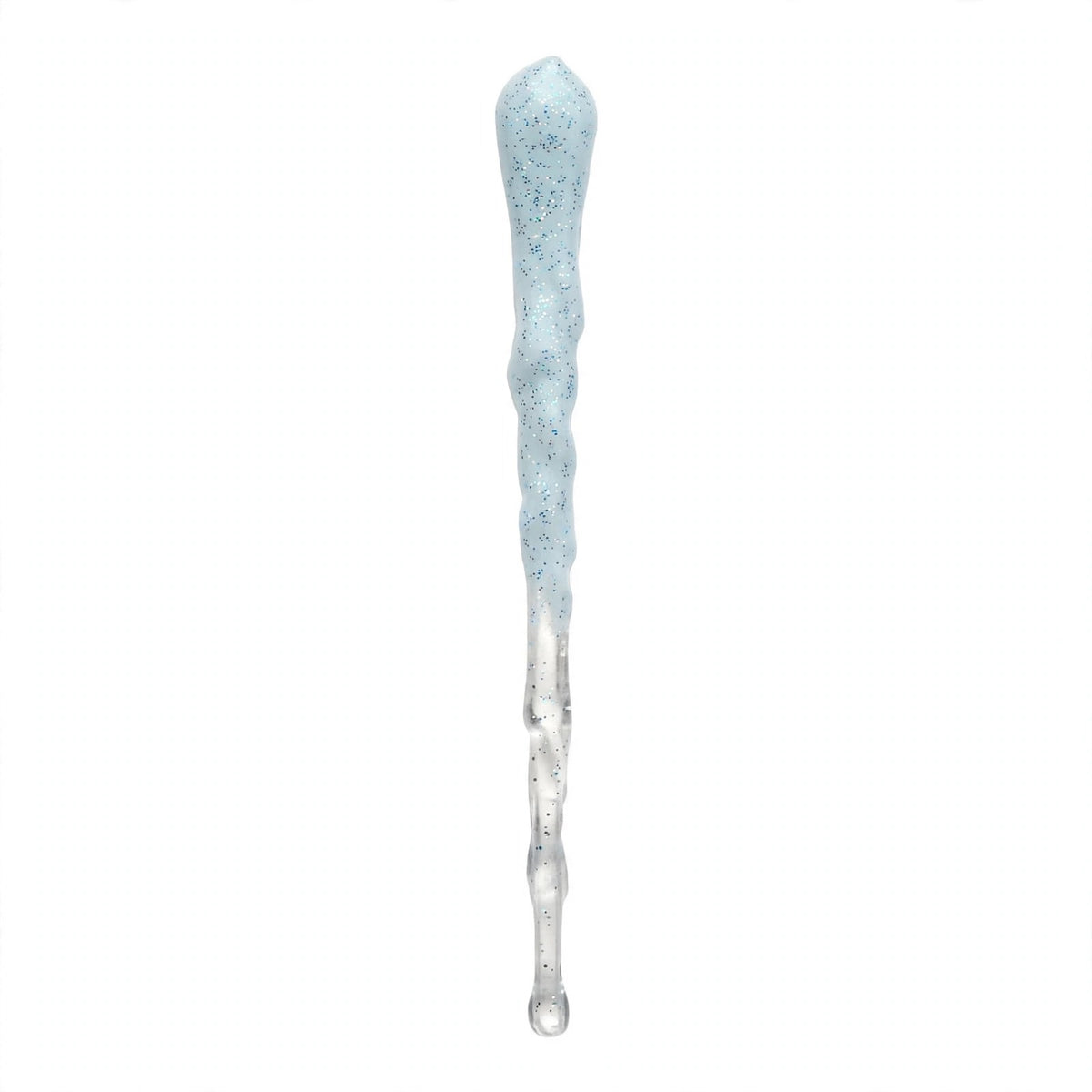 Ghiacciolo realistico in resina, Decorazione albero di Natale 18cm, colore Azzurro – addobbi natalizi eleganti Merry Worlds, foto 5