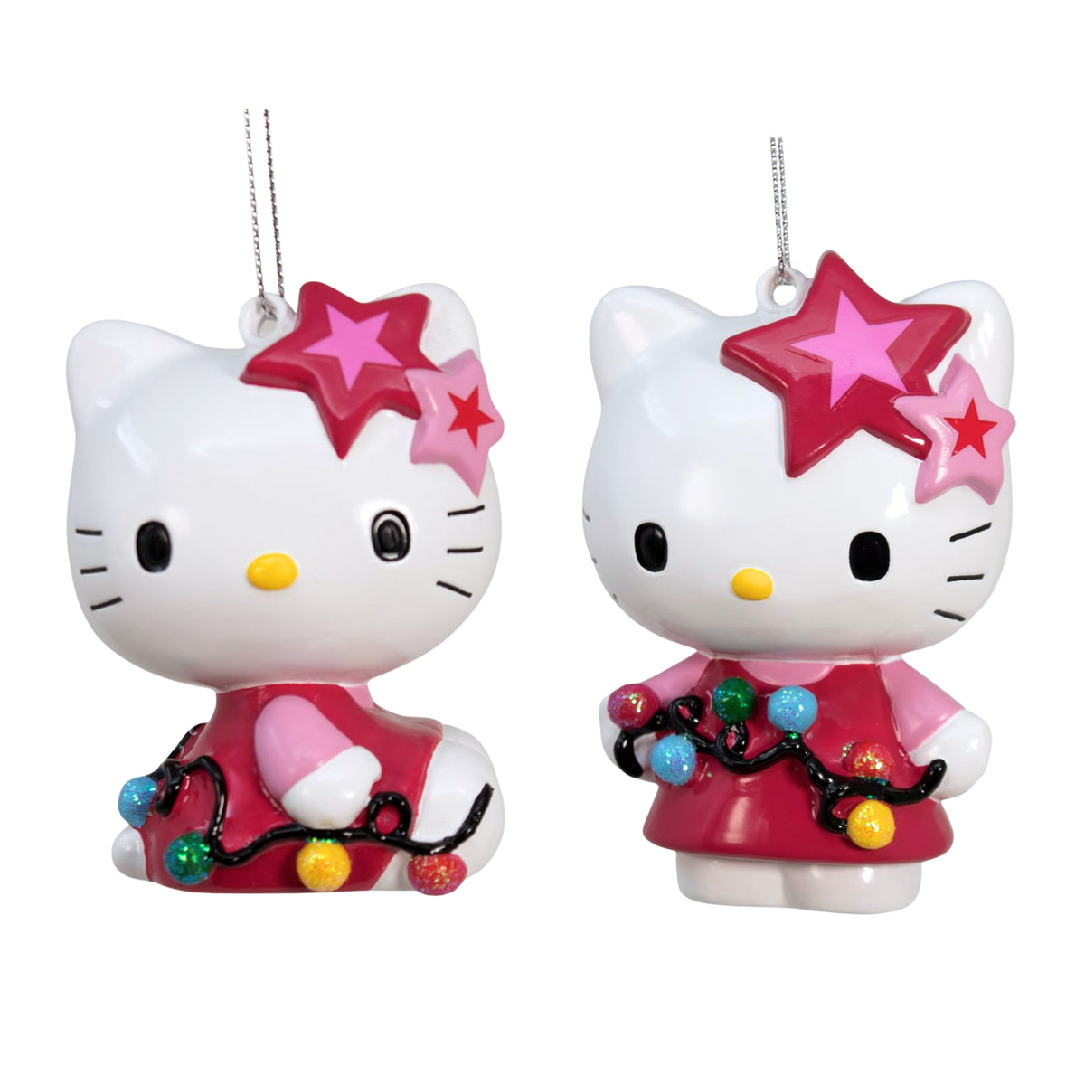 Hello Kitty con filo luminoso, addobbo natalizio 3D – luci di Natale decorative Merry Worlds