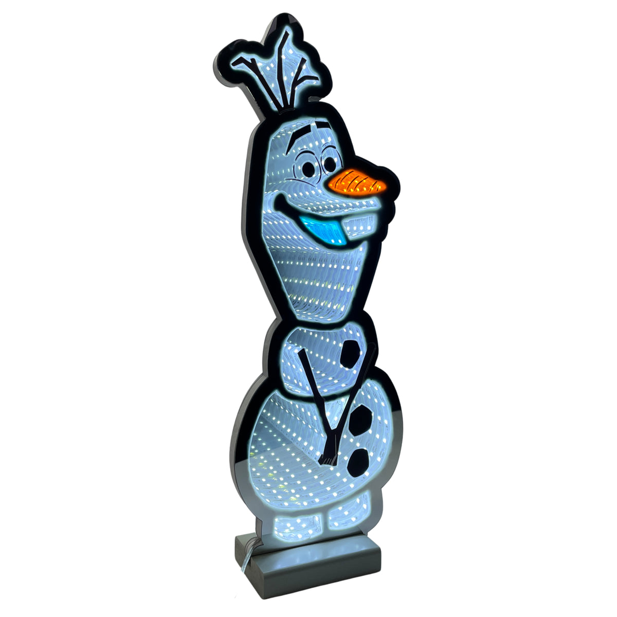 Luce Infinity Olaf, 40 cm – luci di Natale decorative Merry Worlds