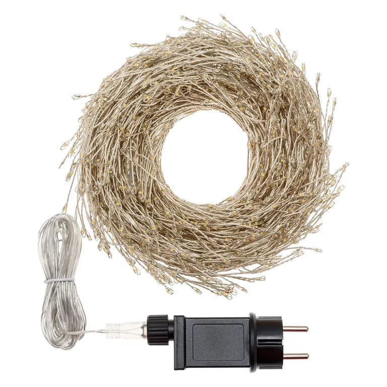 Luci di Natale cluster LED bianco caldo 4,40 m – accessori per albero di Natale Merry Worlds, foto 2