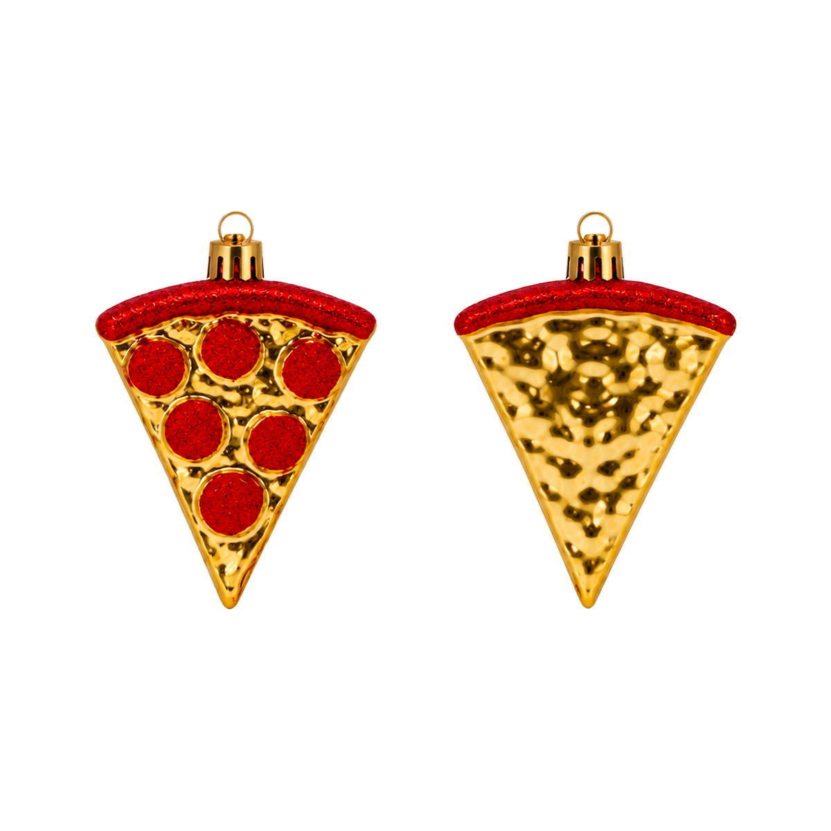 Triangoli di Pizza per l'Albero di Natale, 11 cm (2 pezzi) – ornamenti natalizi Merry Worlds, foto 2