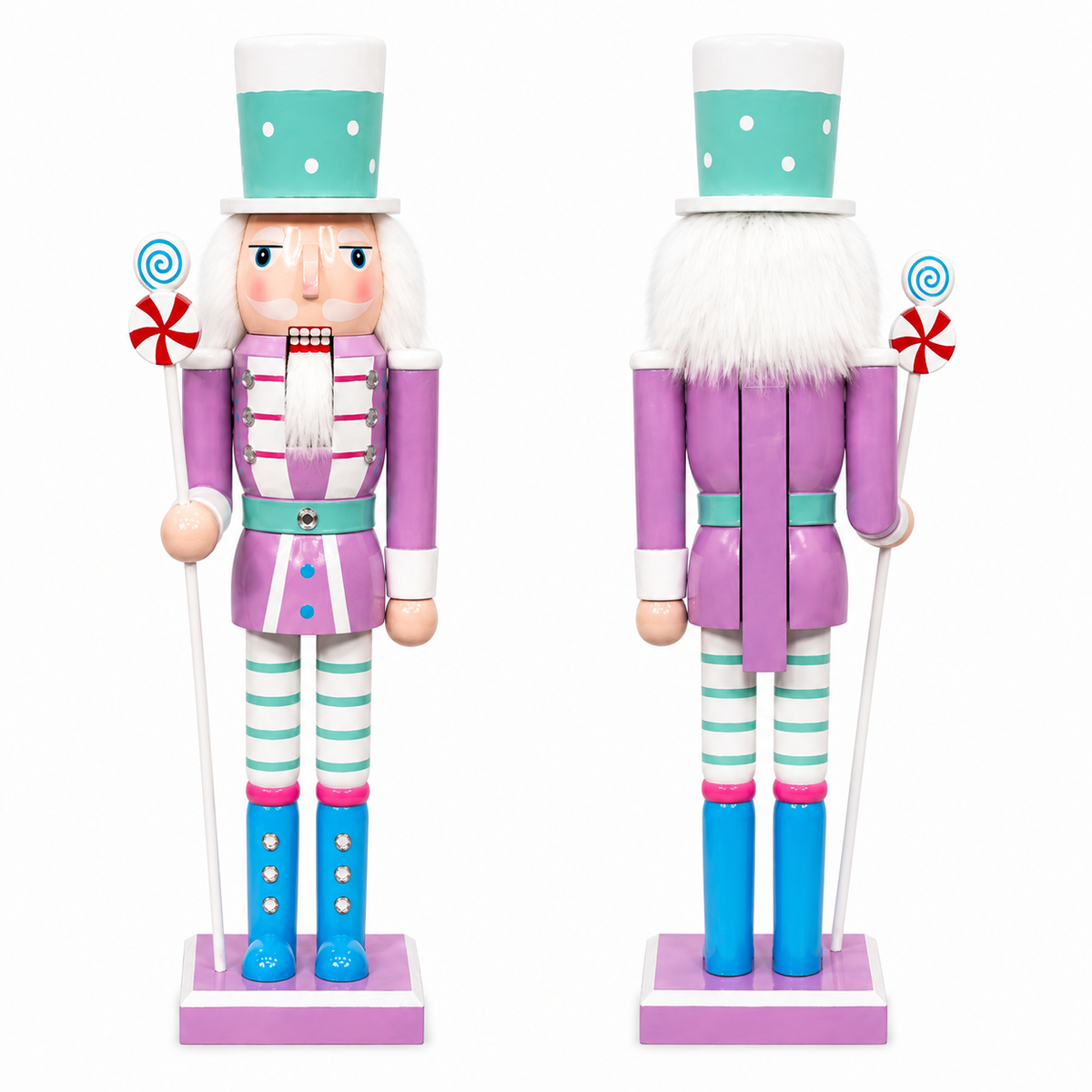 Schiaccianoci in legno natalizio, 38 cm, singolo pezzo del set – decorazioni natalizie di design Merry Worlds, foto 11