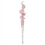 Stalattite realistica in resina, Decorazione albero di Natale 26cm, colore Rosa – addobbi natalizi eleganti Merry Worlds, foto 4