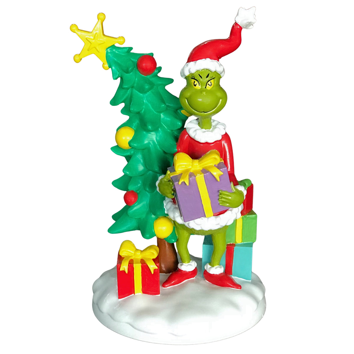 Statua 3D Grinch – decorazioni natalizie di design Merry Worlds