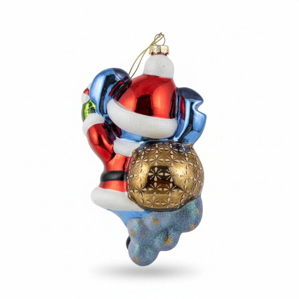 Stitch Vestito da Babbo Natale – Decorazione Natalizia Disney Originale