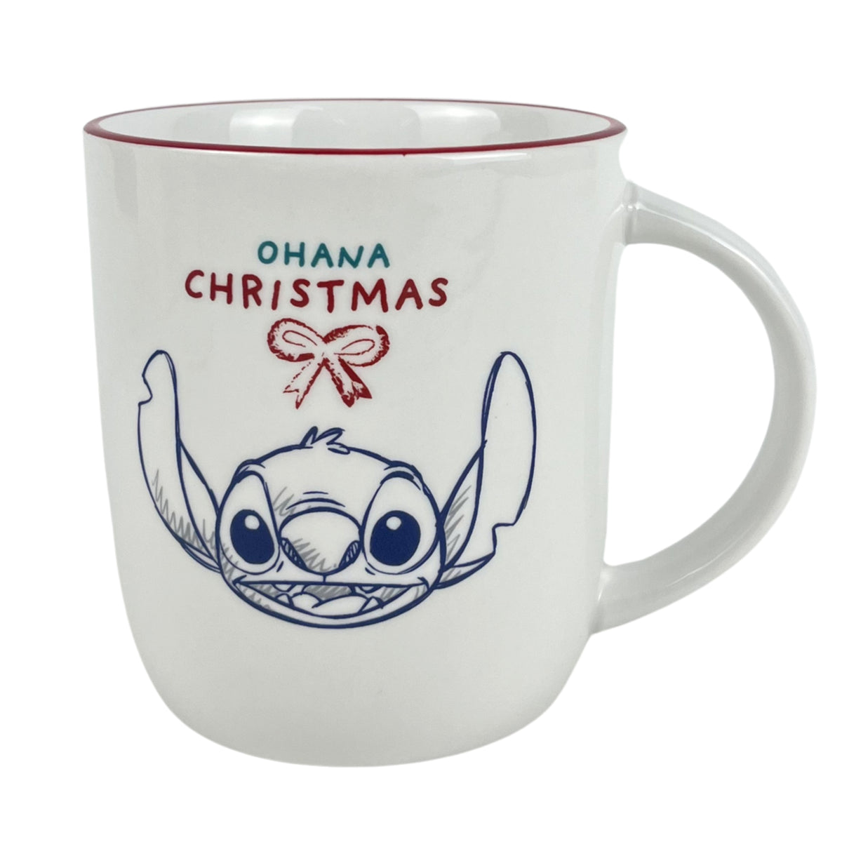 Tazza Stitch Ohana di Natale – tazze natalizie Merry Worlds
